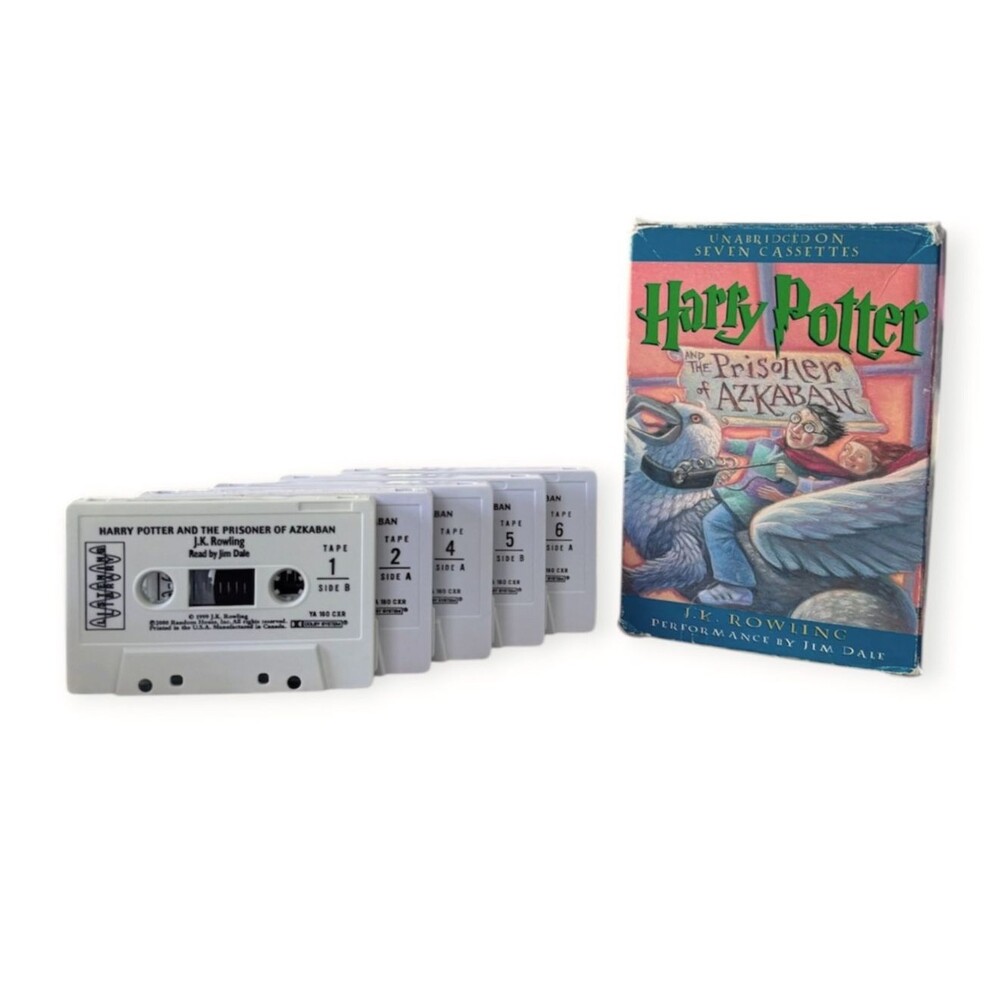 REPLACEMENT Tapes: Harry Potter Prisoner of Azkaban Jim Dale Cassette - Pick 1